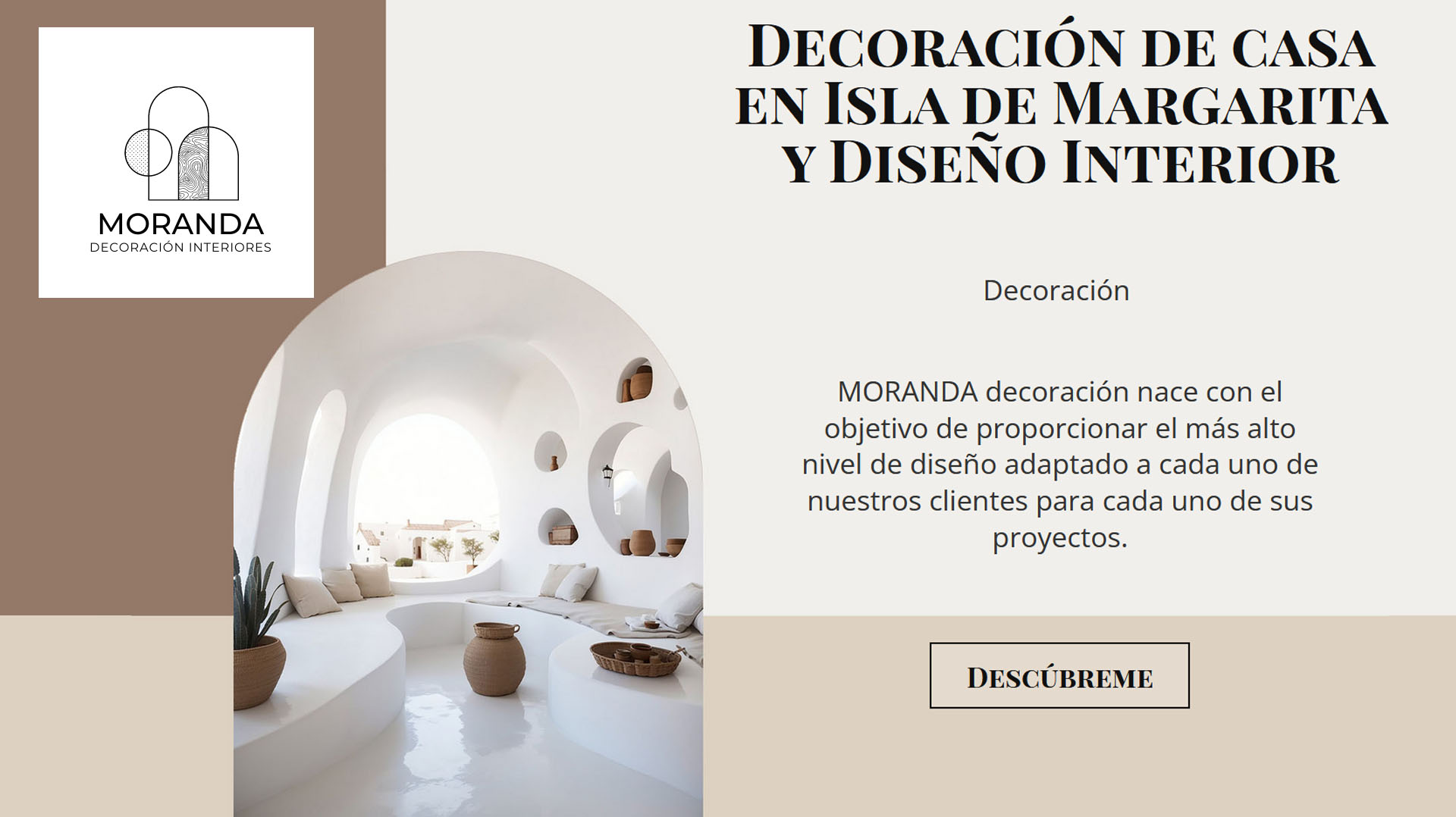 Décoration de maison sur l'île de Margarita et design d'intérieur